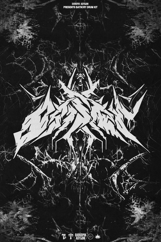 DARKSPIN ASYLUM BATSCRY DRUM KIT (2023)